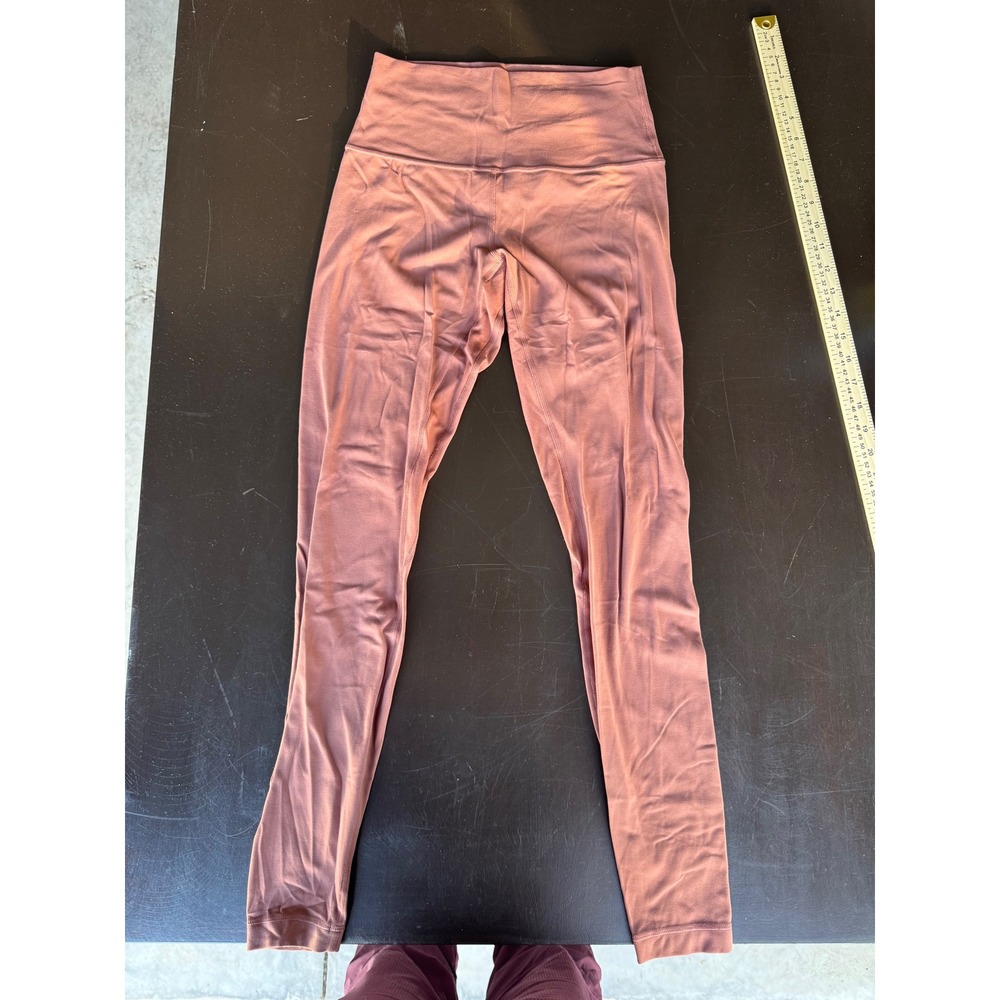 Lululemon Align High-Rise Pant 28 Rose Terracotta Nulu Leggings Size 6